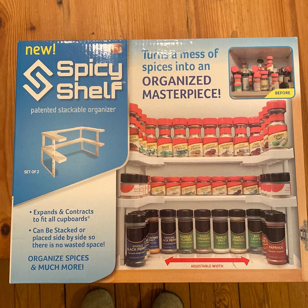 As Seen on TV Spicy Shelf